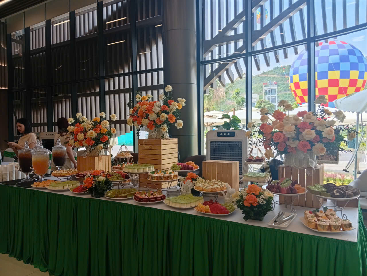 Tiec ngoai troi tai khu nghi duong - Loi Giang Event