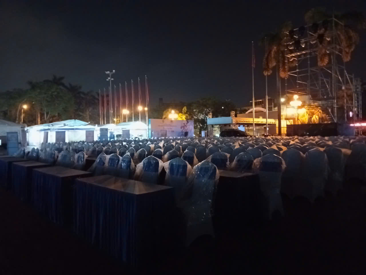 Hậu trường dàn dựng sân khấu sự kiện quy mô lớn cùng Lợi Giang Event